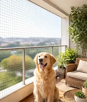 Pets safety nets for balcony in Vizag