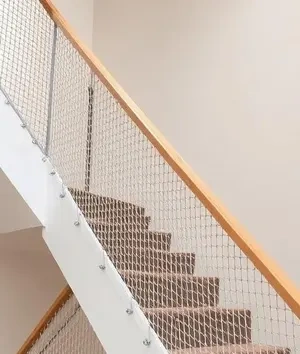 Staircase safety nets in Vizag