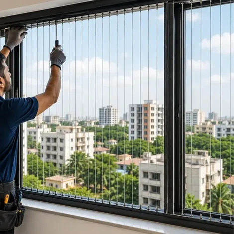 Invisible Grill for Windows in Vizag